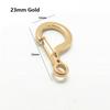 Small Size Key Chain Buckle Titanium Alloy Spring Connecting Buckle  DIY Accessories