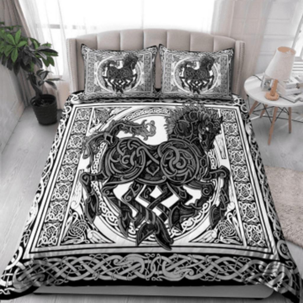 Colorful Skull 3D All Over Printed Bedding Set Bedding Set Cover Duvet Cover Set