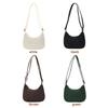 Women Simple Pure Color Shoulder Bag Female Small All-Match Travel Handbags Dumpling Bags Multifunctional Ladies Handbag