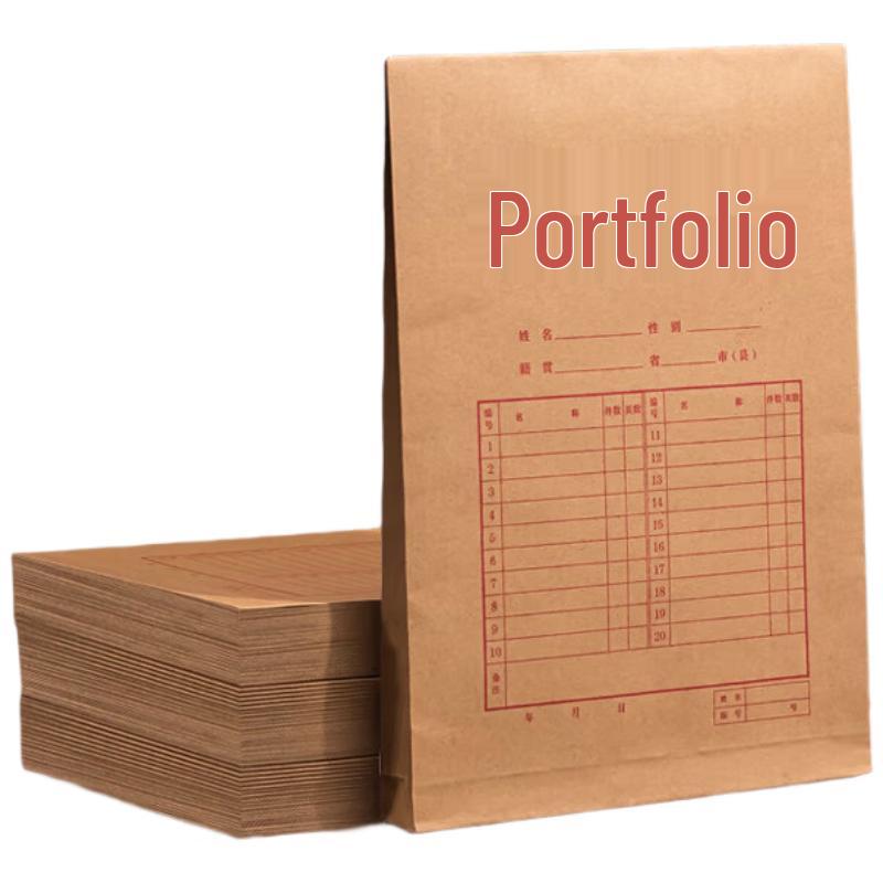 Deli A4 Kraft File Envelopes