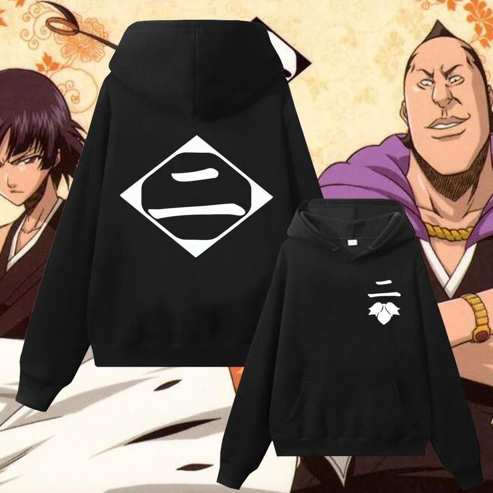 Hot Anime Bleach Zaraki Kenpachi Kusajishi Yachiru Clothes Men Women Casual Hoodies Prevalent Streetwear Harajuku Sweatshirt