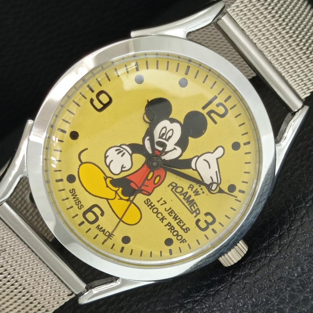 

HAND-WINDING VINTAGE SWISS MENS REFURBISHED YELLOW COLOR DIAL WATCH a707225-1