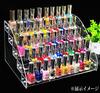 WAIWAIGOODS Clear Acrylic Display Stand, Collection Storage Case for Cosmetics, Small Items, Figures, Tiered Display, Assembled (5 Tiers)