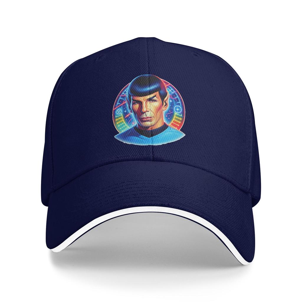 Stars Treks Spock Live Long and Prosper Sun Baseball Cap Summer Trendy Trucker Hat For Women Men Tennis Skate Snapback Cap