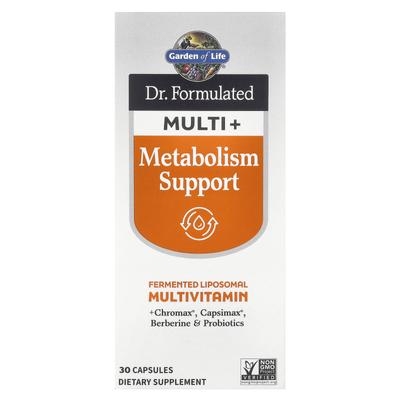 Perlmutter Multivitamin, Metabolic Support, 30 Capsules