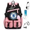 Rucsac Fotbal Liga Campionilor Manchester United Manchester City Barcelona Real Madrid Elevi Școală Generală Geantă Antrenament Capacitate Mare