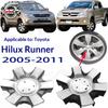 4Pcs Wheel Center Caps Hubcap For Toyota Hercules Runner 2005-2011 Wheel Hub Cover Replacement