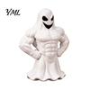 3D Printed Statue Buff Ghost Figurine, Funny Muscle Desktop Interesting Decor Ornament, Spooky Halloween Decor, Novelty Home Tabletop Decoration