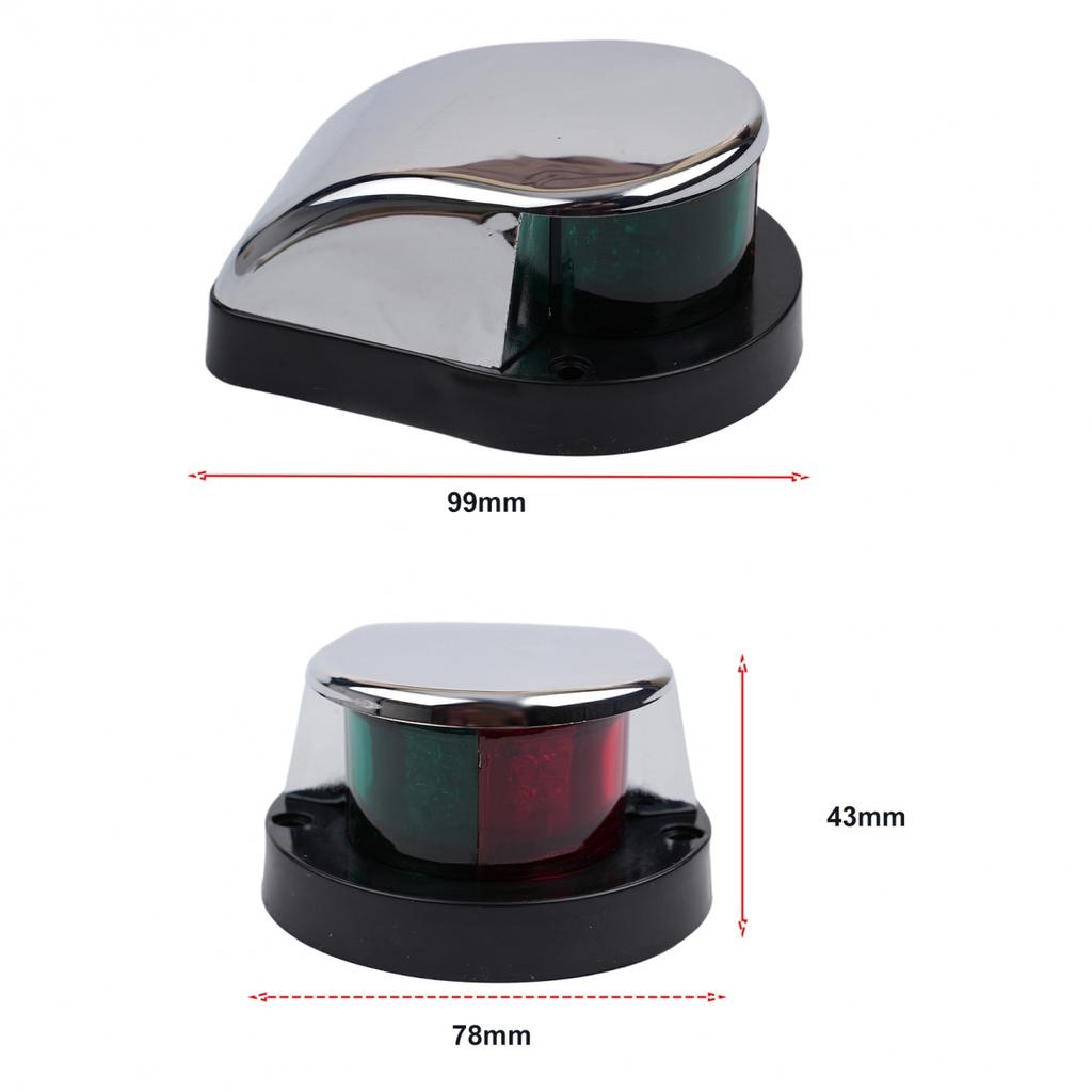 Heckleuchten Bootslicht LED V Buglichter DC V Grün Rot Seitenleuchten