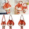 Zootopia Nick Plush Shoulder Bag With Cartoon Design For Kids And Teens