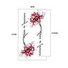 Higan Flower Tattoo Sticker Women'S Chest Clavicle Wrist Fashion Personality Photo Cover Mark Simulation Tattoo Applique Tattoo