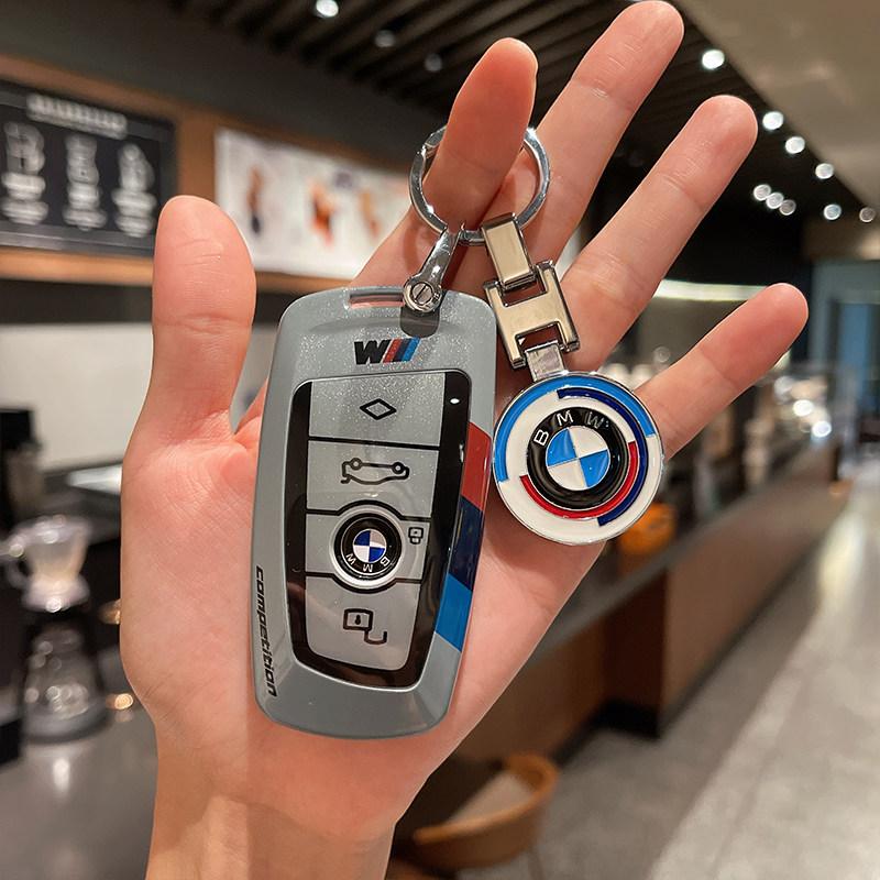 For BMW X1 X3 X4 X5 X6 Series 1 2 3 5 7 G20 G02 G05 G31 G23 F34 F15 F40 IX3 Remote Car Key Cover Keychain Key Case
