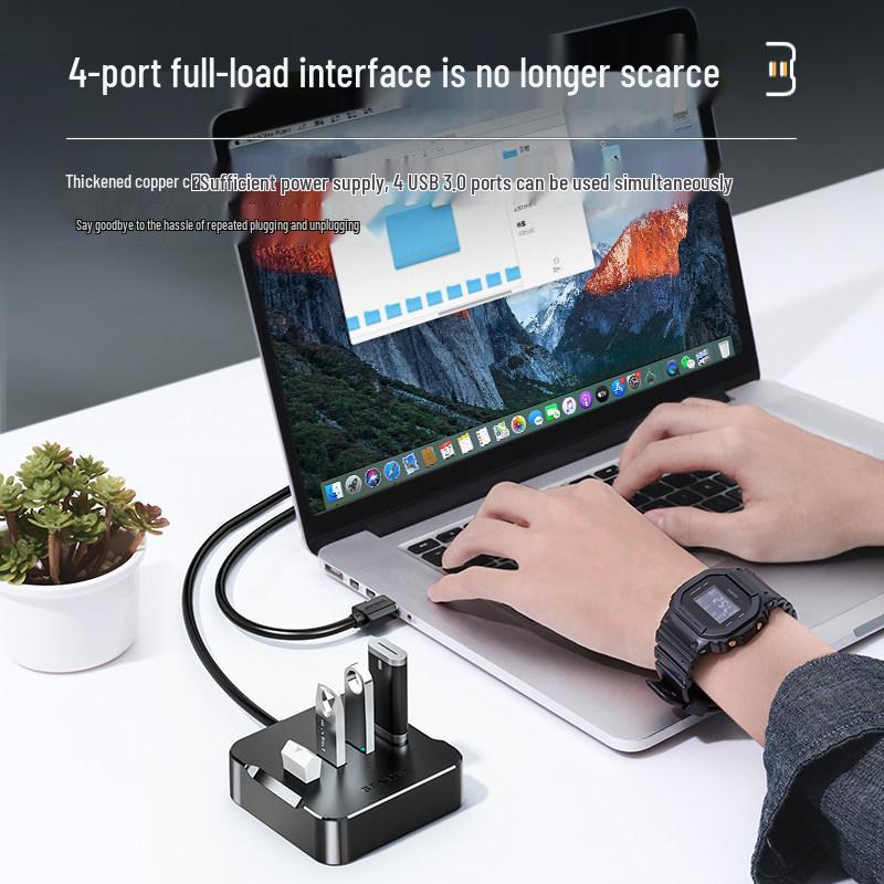 Mountain Lake Multi-Port USB Docking Station & Desktop Splitter