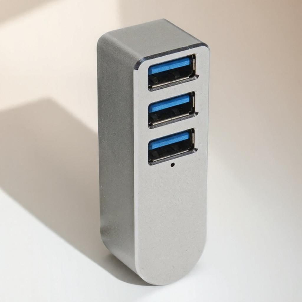 USB 3.0 Mini Hub Splitter Aluminium Alloy 3 Port USB Hub for PC Laptop U Disk Card Reader Mobile Phone Accessories