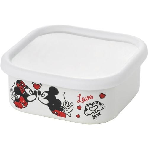 Disney Shake Hands Enamel Square Stocker 950ml (MMJ-16)