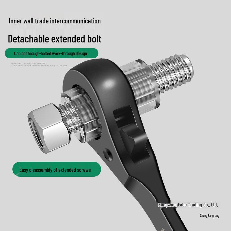 Dual Function Ratchet Wrench Set with Burr Wheel and Torx Socket