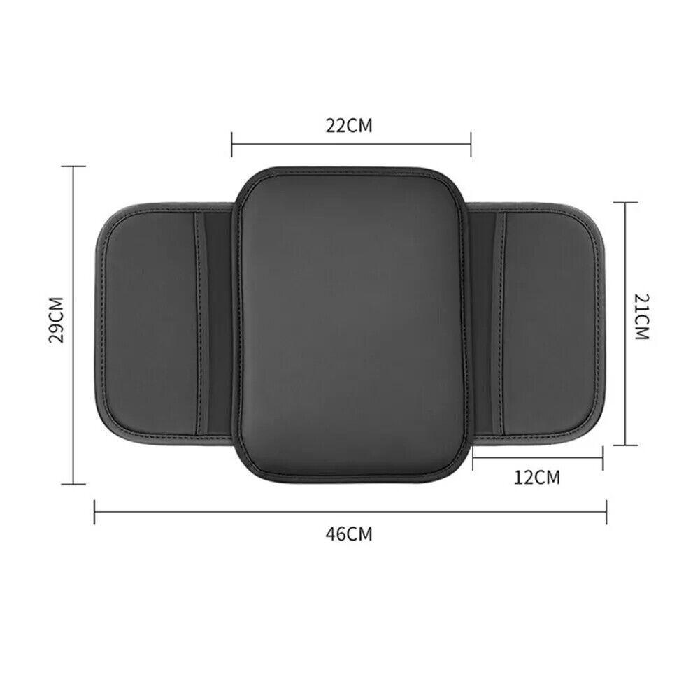 Car Interior Seat Armrest Cushion Pad Protector Storage Bag Cover Accessories