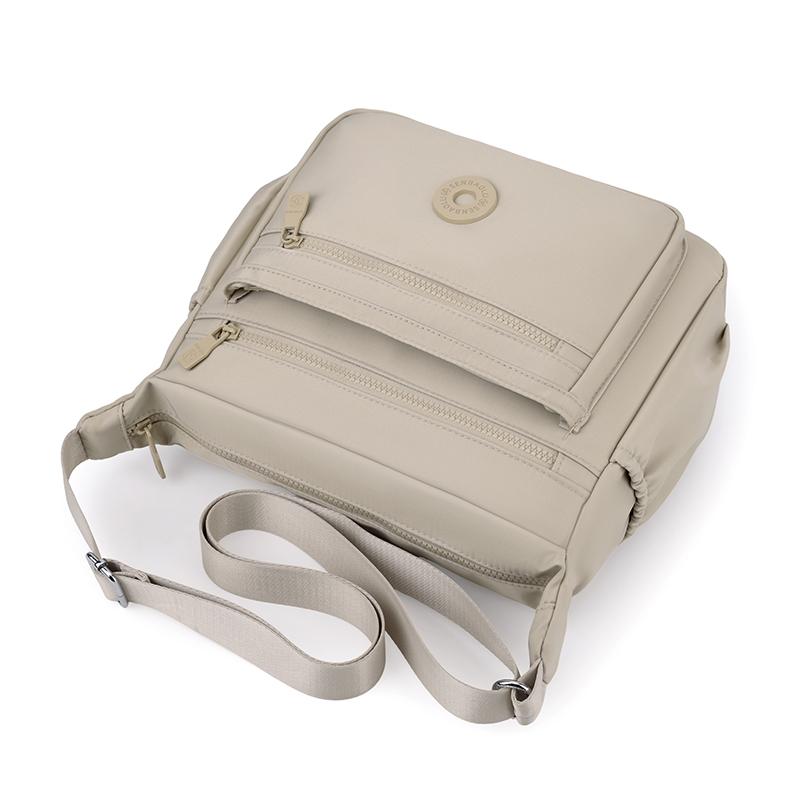 Commuter Shoulder Bag Women's Crossbody Bag Lightweight Water-Repellent Nylon Bag