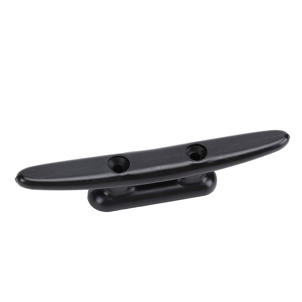 Boat Cleat Black Nylon Strong Tensile Strength Dock Cleat for Marine Deck Nautical Decor 128mm/5.04in