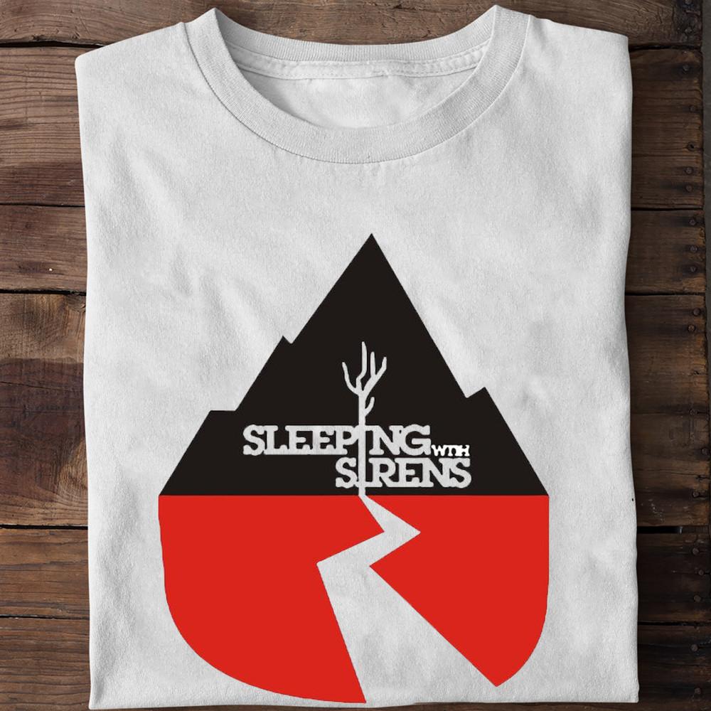 

NEW Sleeping With Sirens Band Album Classic White All Size Shirt OM260 Unisex T-Shirt S