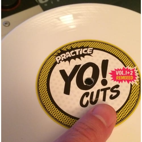 Turntable Training Wax Practice Yo! Cuts v1 and v2 remixed 7 inch