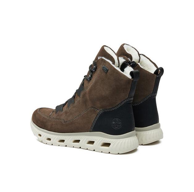 Rieker M6012-25 Brown Ankle Boots