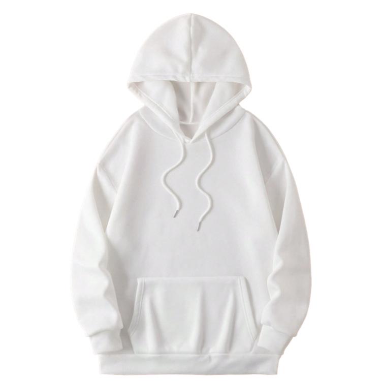 Men's Trendy Hoodie: Team & Class Uniform, Youthful Campus Style, High-End Autumn/Winter Wear for Couples