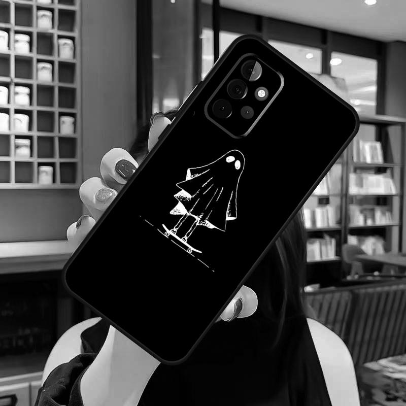 Halloween Spooky Ghost Case For Samsung Galaxy A14 A34 A54 A52S A12 A22 A32 A52 A72 A13 A33 A53 A73 A31 A51 A71