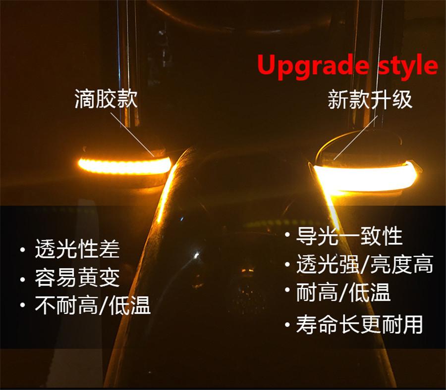 

Ring front fork turn signal-yellow light guide type (right)