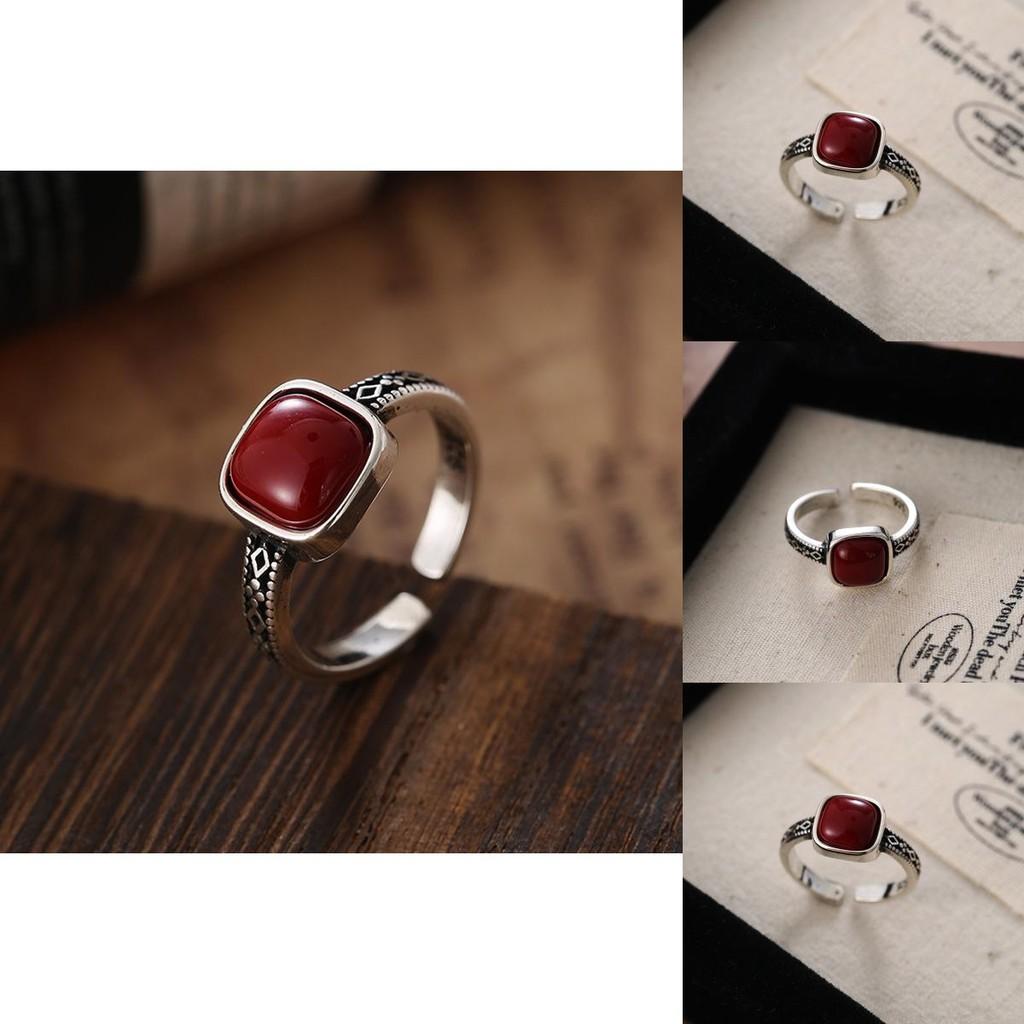 Geometric Open Adjustable Copper Ring For Women Trendy Retro Design Perfect For Daily Wear