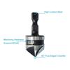 3pcs/1Set 90 Degree Countersink Drill Hexagonal Shank Drill Bit Cutter  Woodworking Hole Opener