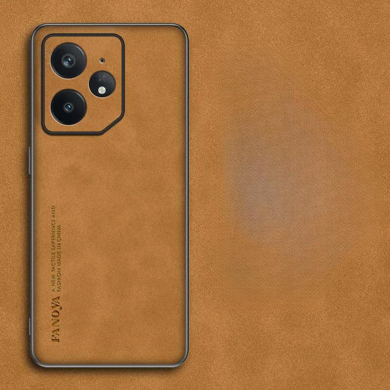 

Для Realme NEO 7 GT 7 Pro Роскошный кожаный чехол Skinsheep для Realme NEO7 GT7pro 6 T NEO 6 SE Защитный противоударный силиконовый бампер Realme GT6