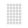 Colorful A5 Dot Stickers: Blank Round Adhesive Labels for Handwriting, Classification, and Sealing