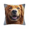 Brown Labrador Cute Dog Pet Animal Pillowcase Cushion Comfort Throw Pillow Sofa Cushions Used for Home Bedroom Living Room