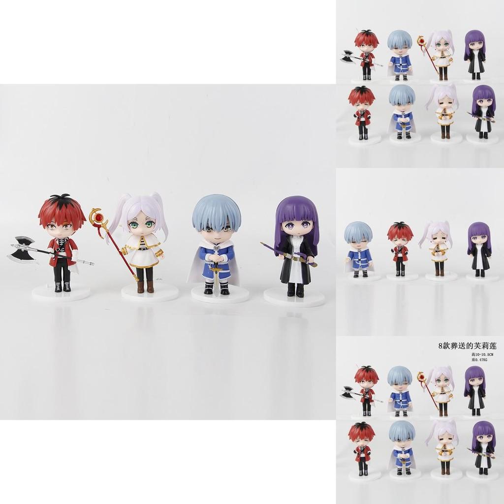 Exclusive Anime Character Toy Model Set Of 8 Magical Pvc Figurines