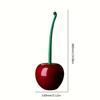 1 Set of Novelty Cherry Toilet Brush, Creative Toilet Brush, Toilet Brush And Holder