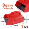 1pcs Handheld Portable Berry Blueberry Pickers Metal Comb Rakes Picking Collection Fruit Collecting Scoop Farm Orchard Harvester