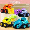 Childrens Dinosaur Construction Vehicle Toy With Press And Go Mechanism For Toddler Development