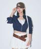 Haebeueoweil H Lace Applique Cap (Br)
