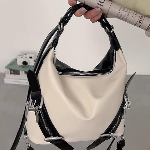 Feminine style university backpack fashionable and trendy large capacity Korean-style bag