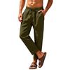 Men's Casual Linen Pants for Spring and Summer Everyday Wear