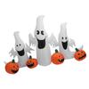 Inflatable Ghost Pumpkin 230cm Blow Up Decoration with LED Lights for Outdoor Yard Lawn