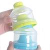 Babynahrungsspender, Milchpulverspender, 3 Fächer, Behälter für Neugeborene, stapelbar, tragbar