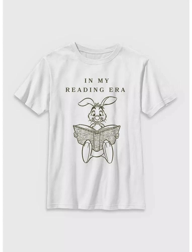 Winnie The Pooh In My Reading Era Youth Tshirt S