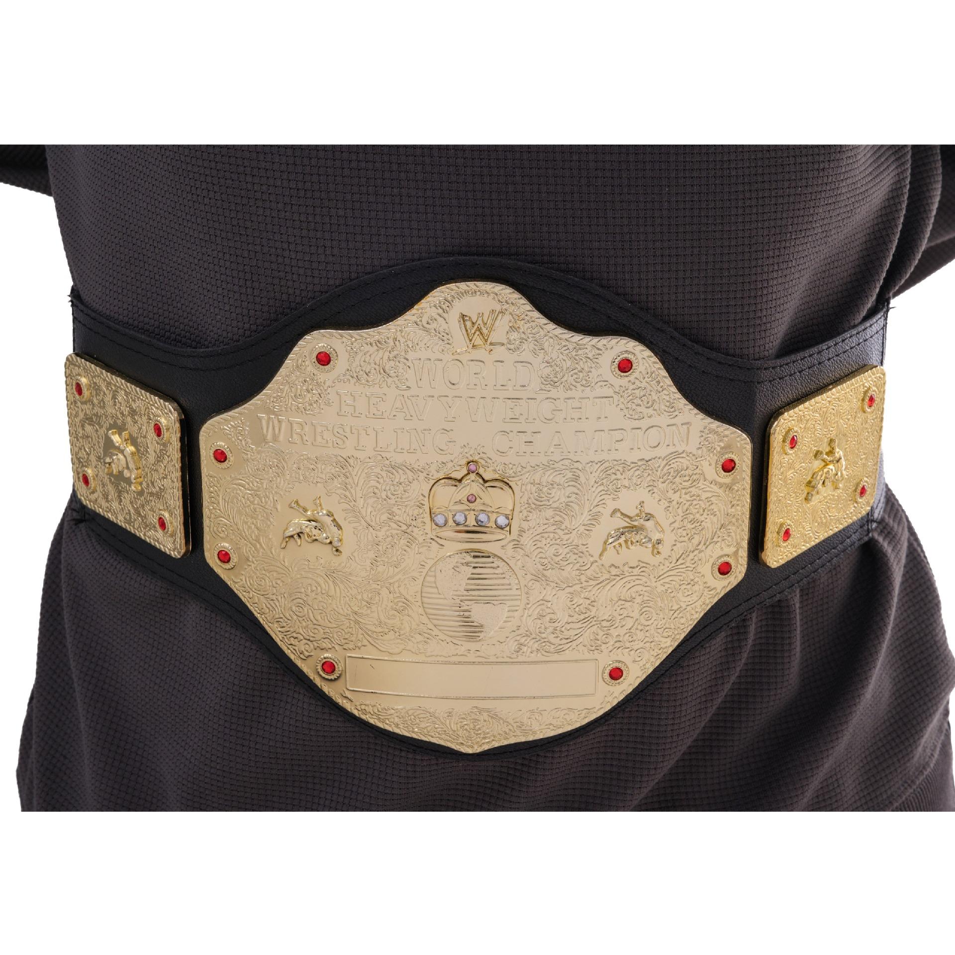

Gold Belt Model Wrestler Gladiator Electroplated Gold Belt Double Match Sambo Martial Arts Boxing Competition King Model