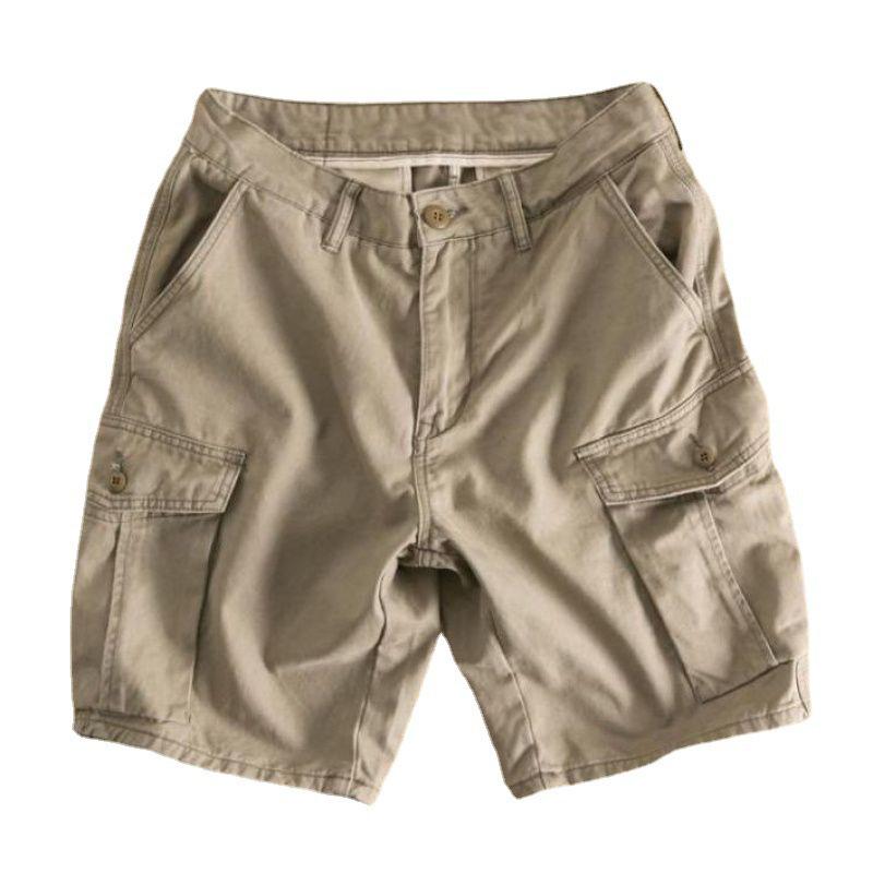 Herre Retro Britisk Stil Casual Cargoshorts