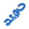 Submersible Secondary Head Clamp – Fixed  Low-Pressure Pipe Clamp, Hose Hook for Quick-Breathing Regulator
