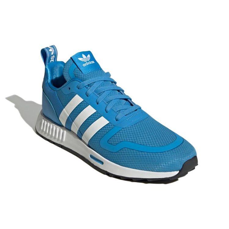 Adidas Originals Multix Comfortable Classic Synthetic Leather Durable Breathable Low-Top Casual Running Shoes Unisex Sneakers Blue GW6835