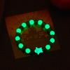 Halloween Luminous Beaded Bracelet For Women Girl Pumpkin Ghost Bracelets Jewelry Party Gifts