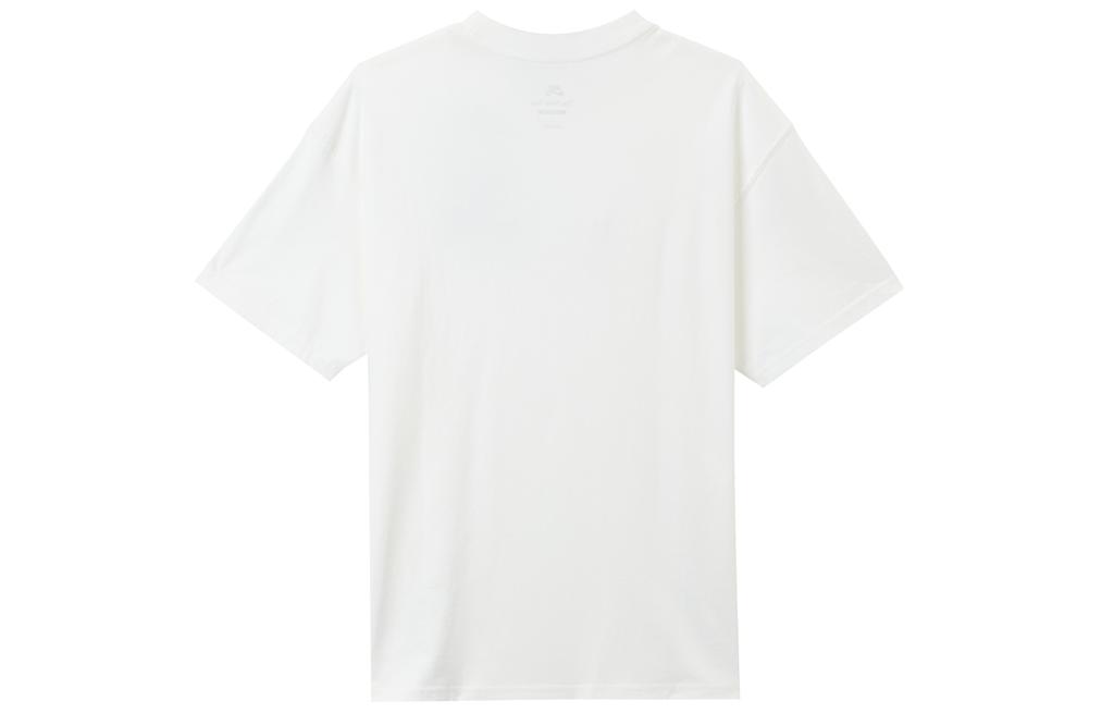 Nike SB T Shirts Men's White Crew Neck Moderate Straight Fit DV2679-100